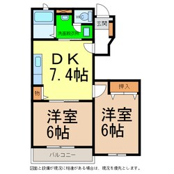 ベルメゾン高島Ⅱの物件間取画像